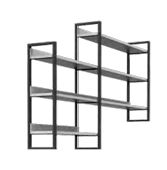 Готовые решения стеллажной системы Юкей YouK Kessebohmer